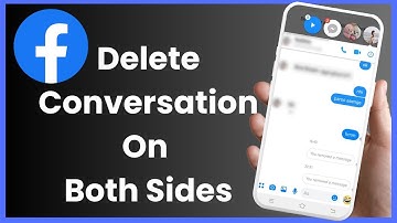 How To Delete Facebook Conversation From Both Sides !