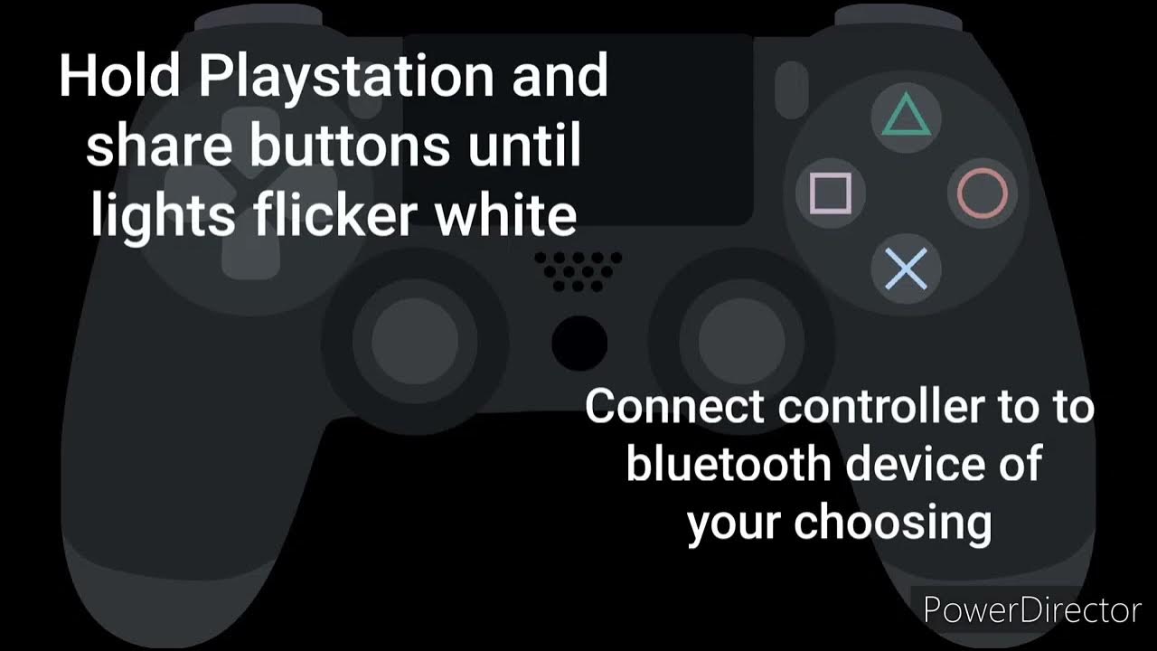 How to connect ps4 controller to bluetooth youtube