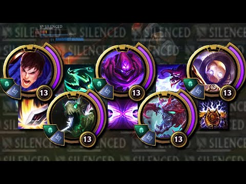 League of Legends but we all have silences so we can stop you casting for literally 5 full seconds