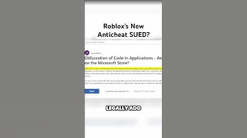 How Roblox’s new Anticheat nearly got them sued… #roblox #robloxexploiting #robloxshorts #shorts