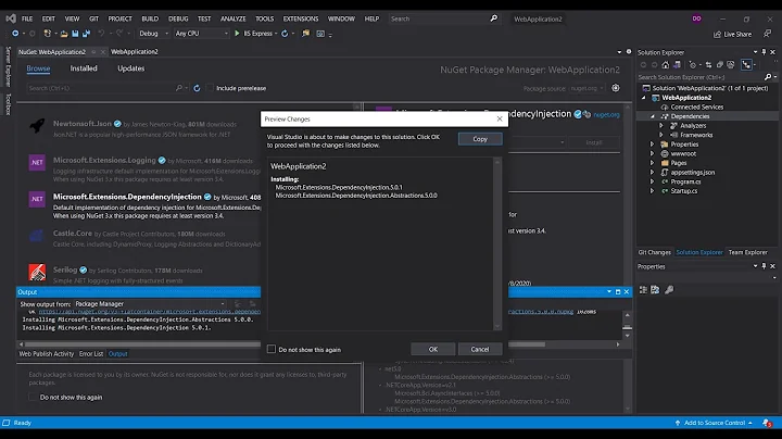 NuGet Packages in Visual Studio 2019 Getting Started