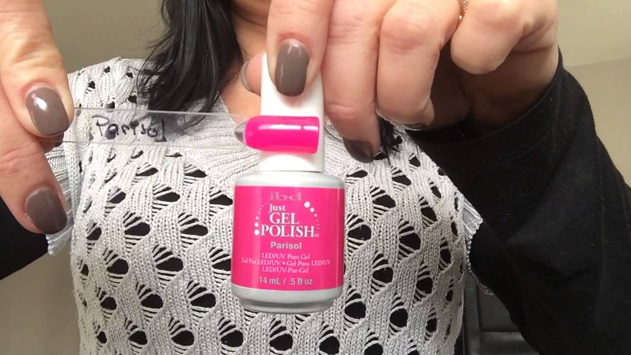Vernis à Ongles Gel IBD "Just Me-n-capri" - Kit 2 X 14 Ml, Brillance Longue Durée