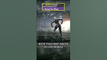Rate this FREE Emote in S2 in CODM #shorts #viral