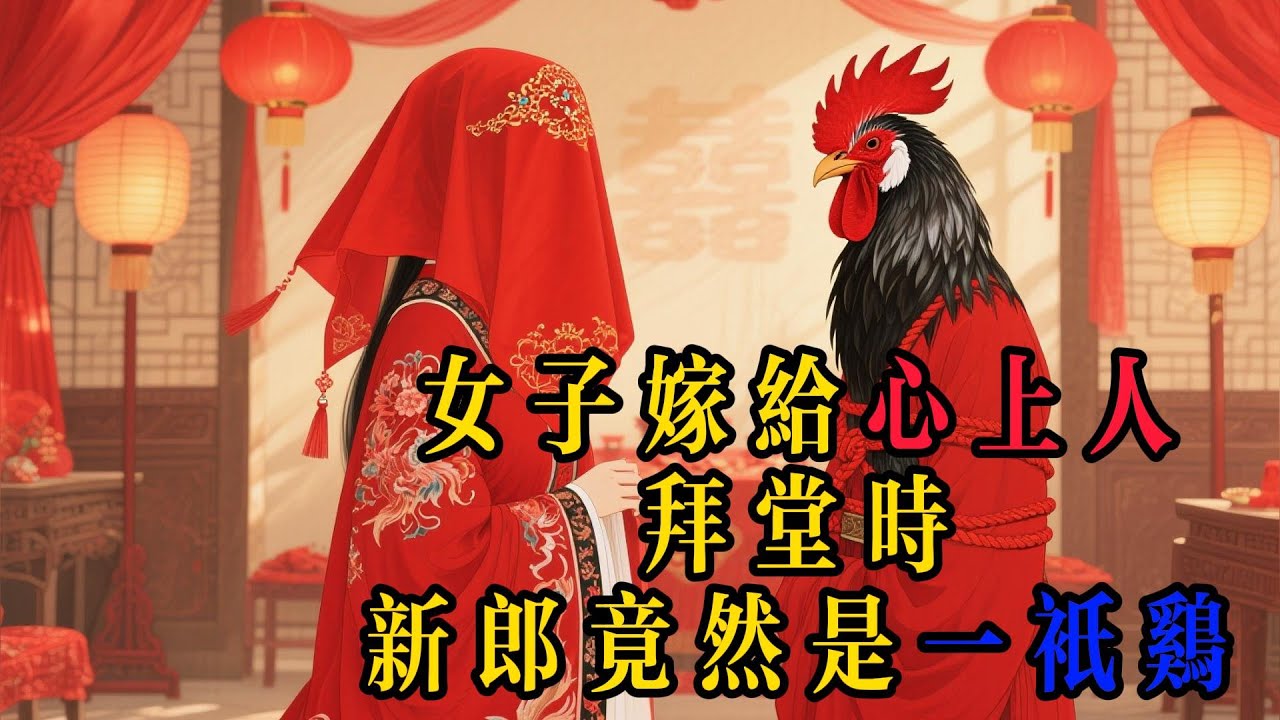 女子大婚拜堂，新郎竟是一只鸡