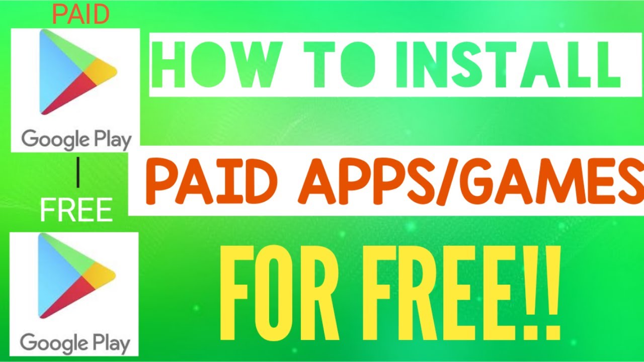 HOW TO INSTALL PAID APPS/GAMES FOR FREE | NIHAL REYAS - YouTube
