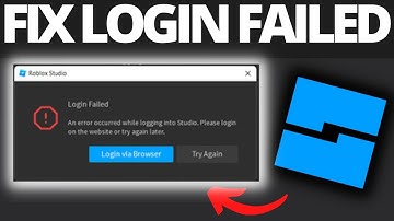 How To Fix Roblox Studio Login Failed Error