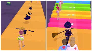 MAKEOVER RUN 🏃🏼‍♀️💄👗 Gameplay All Levels iOS, Android Walkthrough Game Mobile New Level