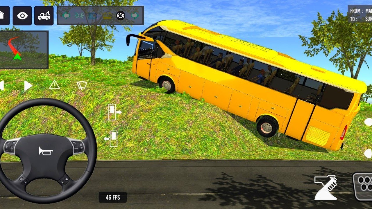 😍 Bus Simulator: 3D Bus Games:Bus Simulator || 🔥new euro Coach || NEW BUS SIMULATOR INDONESIA 