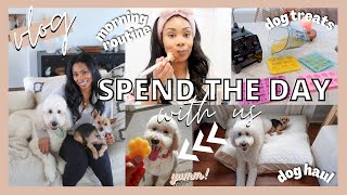 DAY IN THE LIFE VLOG: MORNING ROUTINE, AFFORDABLE DOG HAUL & HOMEMADE DOG TREATS // LoveLexyNicole