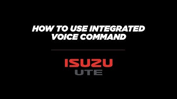 How to use Integrated Voice Command