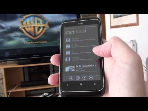 XBMC through the new TV XBMC through the new TV