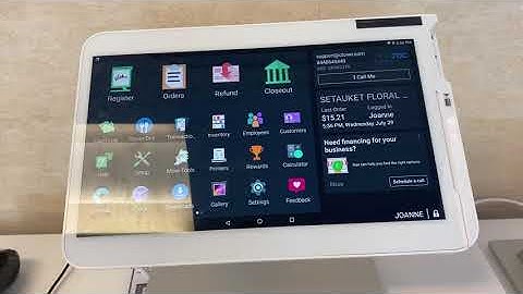 Clover POS- Set Up App Customization on 2019 Clover Station