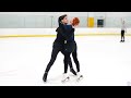 Evgeniia Lopareva/Geoffrey Brissaud, 2023 Rhythm Dance (2023 French Ice Dance Champions)