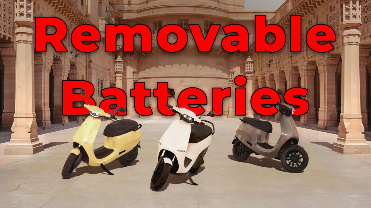 Removable Batteries for EVs A Boon or a Bane? Electric bike and