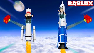 Roketlerimize Yakıt Toplayan Robotlar Aldık!! - Panda ile Roblox 3-2-1 Blast Off Simulator screenshot 3