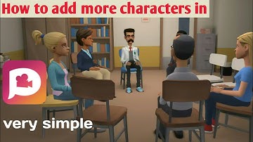 Add more characters in plotagon story।। kaousar 24।। Animation videos।।