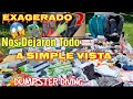 ♻️EXAGERADO😱Nos Dejaron Todo a SIMPLE VISTA Nuevamente/Lo Que Tiran en USA 🇺🇸Dumpster diving