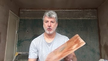 Plastering for beginner, trowels