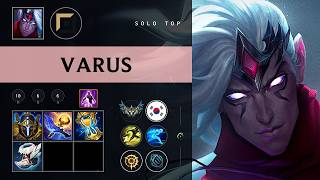Varus Top vs Olaf - KR Challenger Patch 26.08