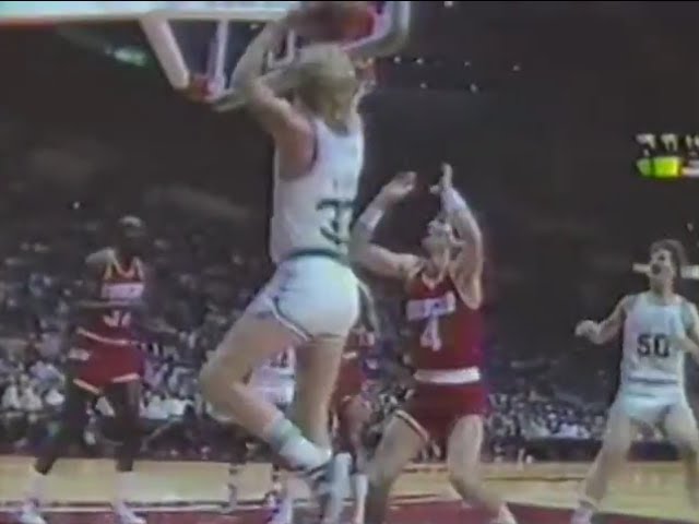 Larry Bird through the years