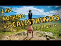 I did nothing but calisthenics for 12 years. This is what happened...