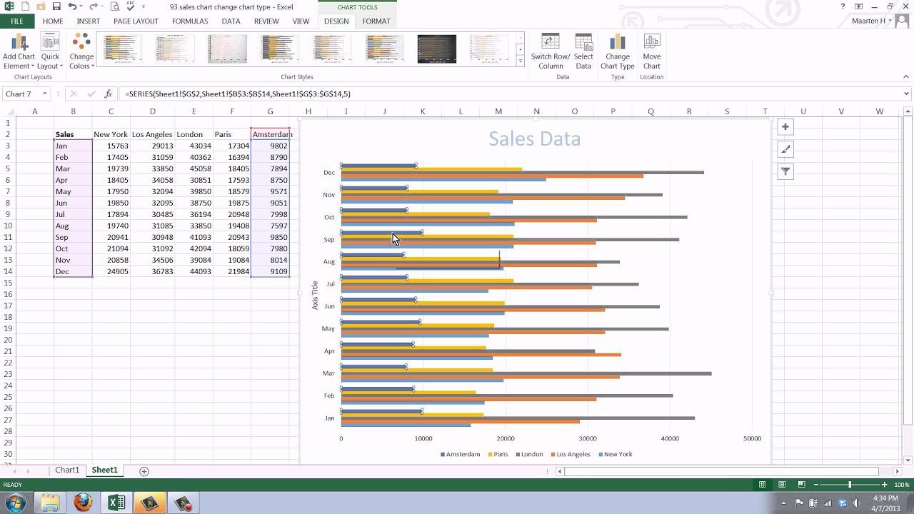 How To Delete A Chart In Excel