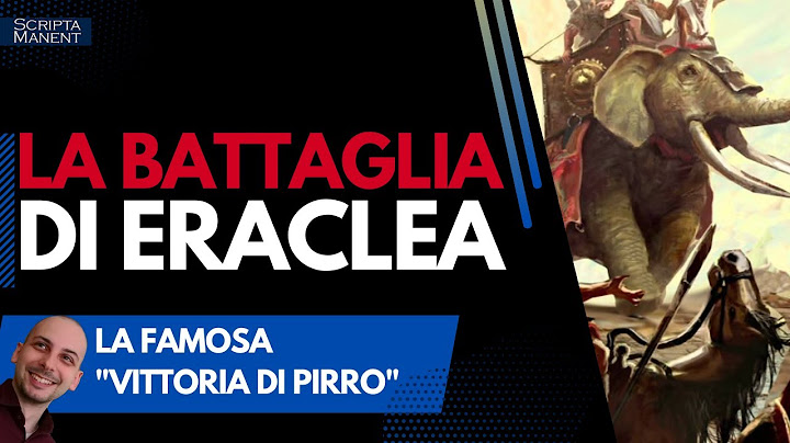 La battaglia di Eraclea. La vittoria di Pirro
