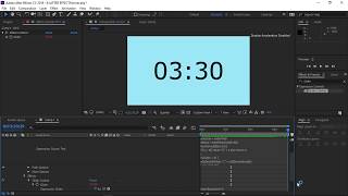 JINSI YA KUWEKA MUDA, SAA AU TIMER AU COUNTER KWENYE VIDEO KWA KUTUMIA AFTER EFFECTS