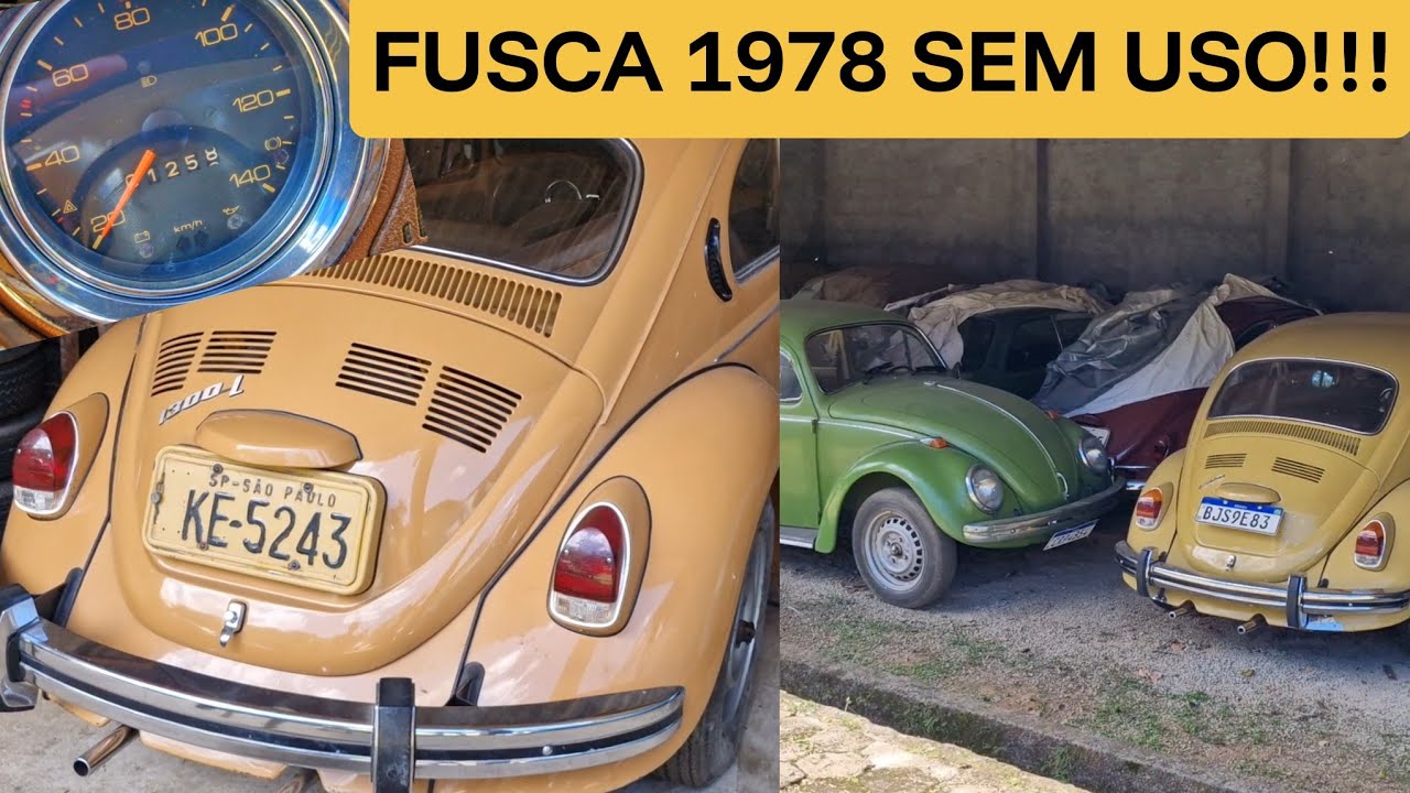 FUSCA 1300L 1978 
