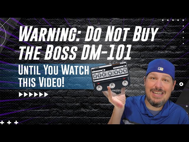 Boss DM-101 Delay Machine – Thomann Portuguesa