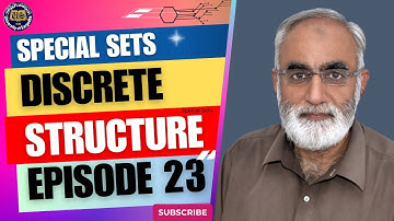 Discrete Structures: Special Sets Explained in Urdu/Hindi | Step-by-Step Tutorial | Sir Iqbal UOS