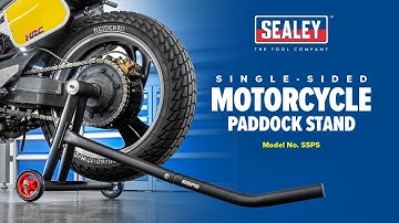 Sealey SSPS Single-Sided Motorcycle Paddock Stand | Quick, Safe & Secure Lifting