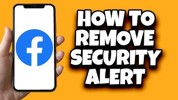 How To Remove Security Alert In Facebook (Tested Working)