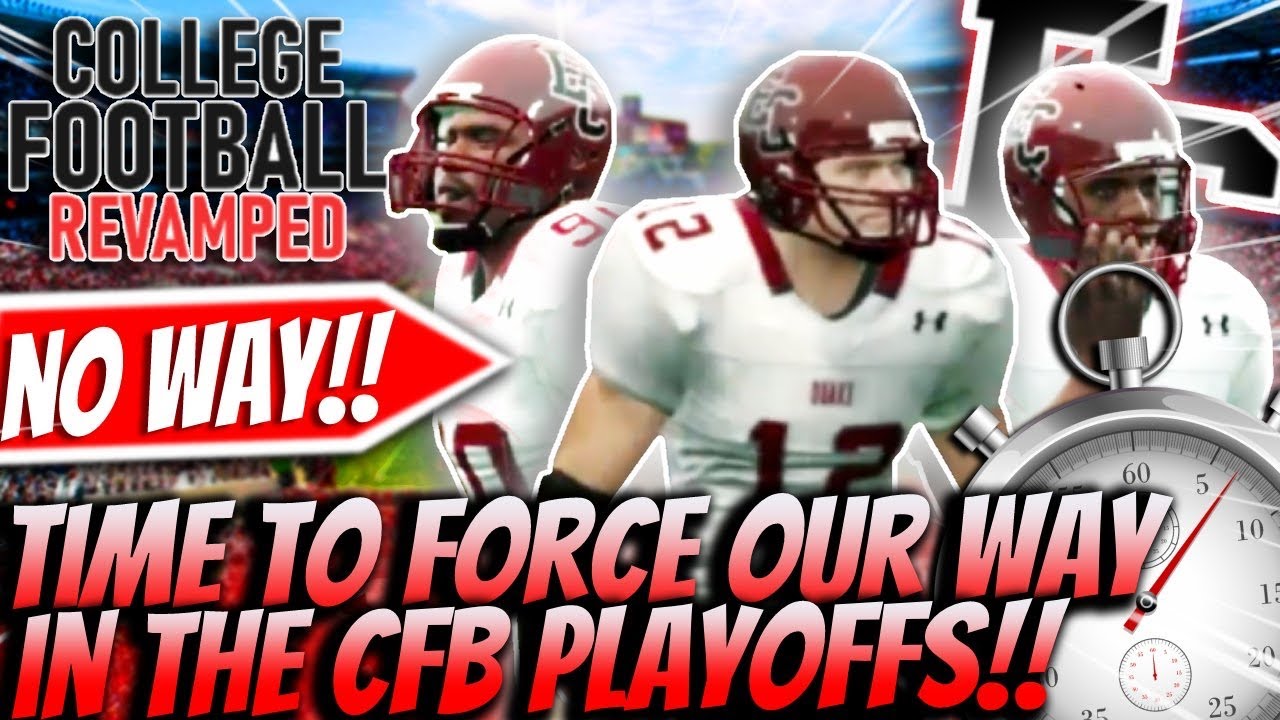 Time to FORCE OUR WAY IN THE CFB PLAYOFF! NCAA 14 Teambuilder Dynasty / Earlham Ep.61 (Season 5)