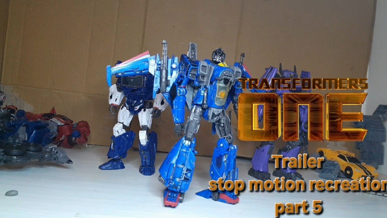 transformers one trailer stop motion part 5 - YouTube