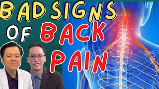 Bad Signs of Back Pain: Possible Cancer or Tuberculosis - by Dr Jeffrey Montes and Doc Willie Ong