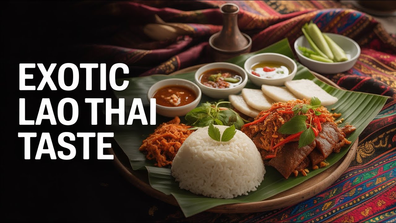 I'm Trying AUTHENTIC Lao Thai Food for the FIRST TIME?