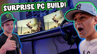 Surprising My Brother With His Dream Gaming PC Build!