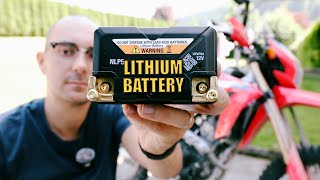 HOW TO CHANGE MOTORYCLE BATTERY - CRF300L RALLY