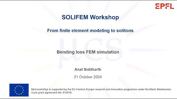 From FEM to Solitons part 1.3: Bending Loss FEM Simulation