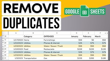 How to Remove Duplicates in Google Sheets