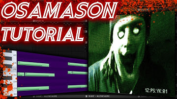 HOW TO MAKE PSYKOTIC TYPE BEATS FOR OSAMASON FL STUDIO TUTORIAL