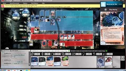 Android: Netrunner Parasite Andy vs Shutdown Jinteki w/Orange Devil