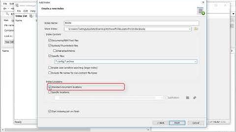 An introduction to index searching with FileLocator Pro