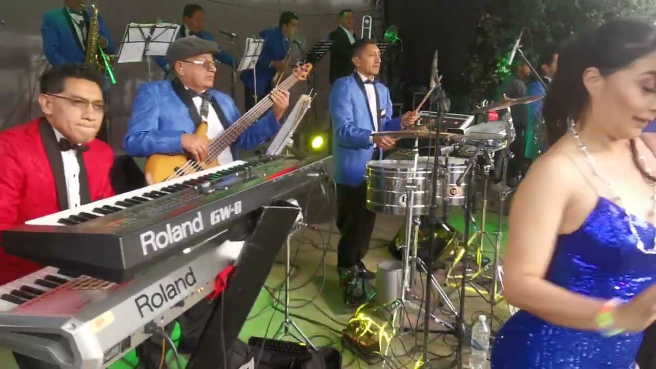 Carnaval de Guamote 2025 orquesta Dr Fabián Bacón domingo de Carnaval orquesta La Quinta Dimensión