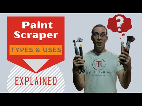 Paint Scraper Types and Uses  Explained | Video