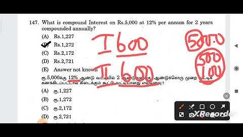 BEO MATHS|| compound interest shortcut tricks 3|| tnpsc/tnusrb/tntet