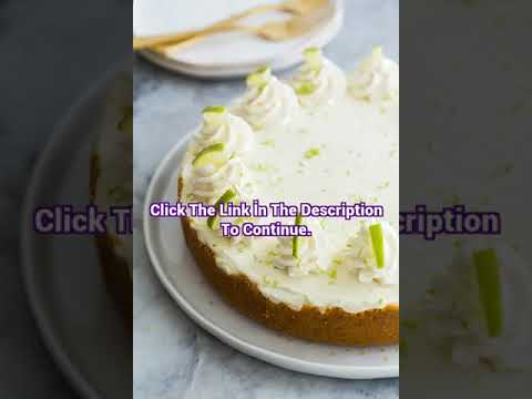 No Bake Key Lime Cheesecake |recipes for dinner easy vegetarian