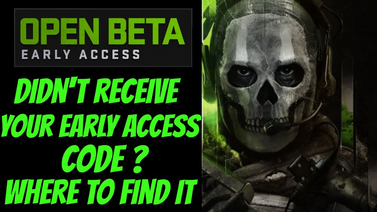 How to receive your Call of Duty: Modern Warfare BETA code - News -  Gamesplanet.com