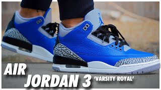 air jordan retro 3 varsity blue